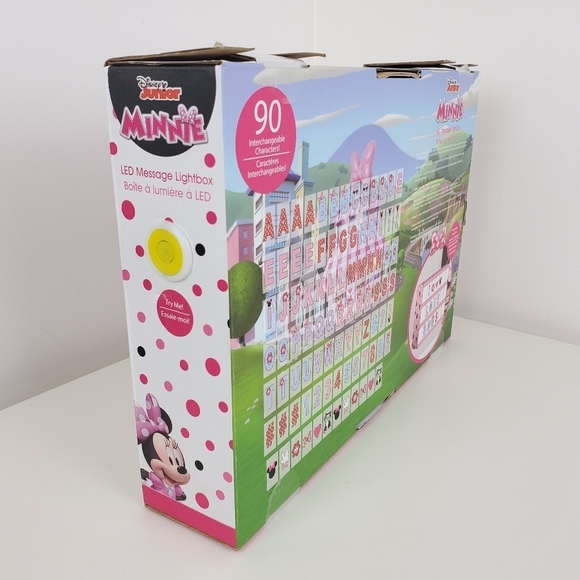 Disney Minnie Junior led message lightbox 90 cards - Picture 9 of 14